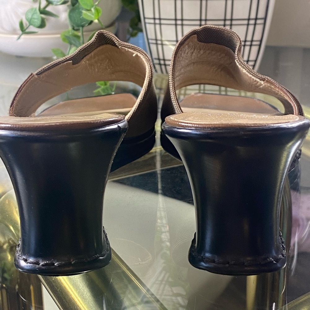 Stuart Weitzman Margin Wedge Mules - image 6